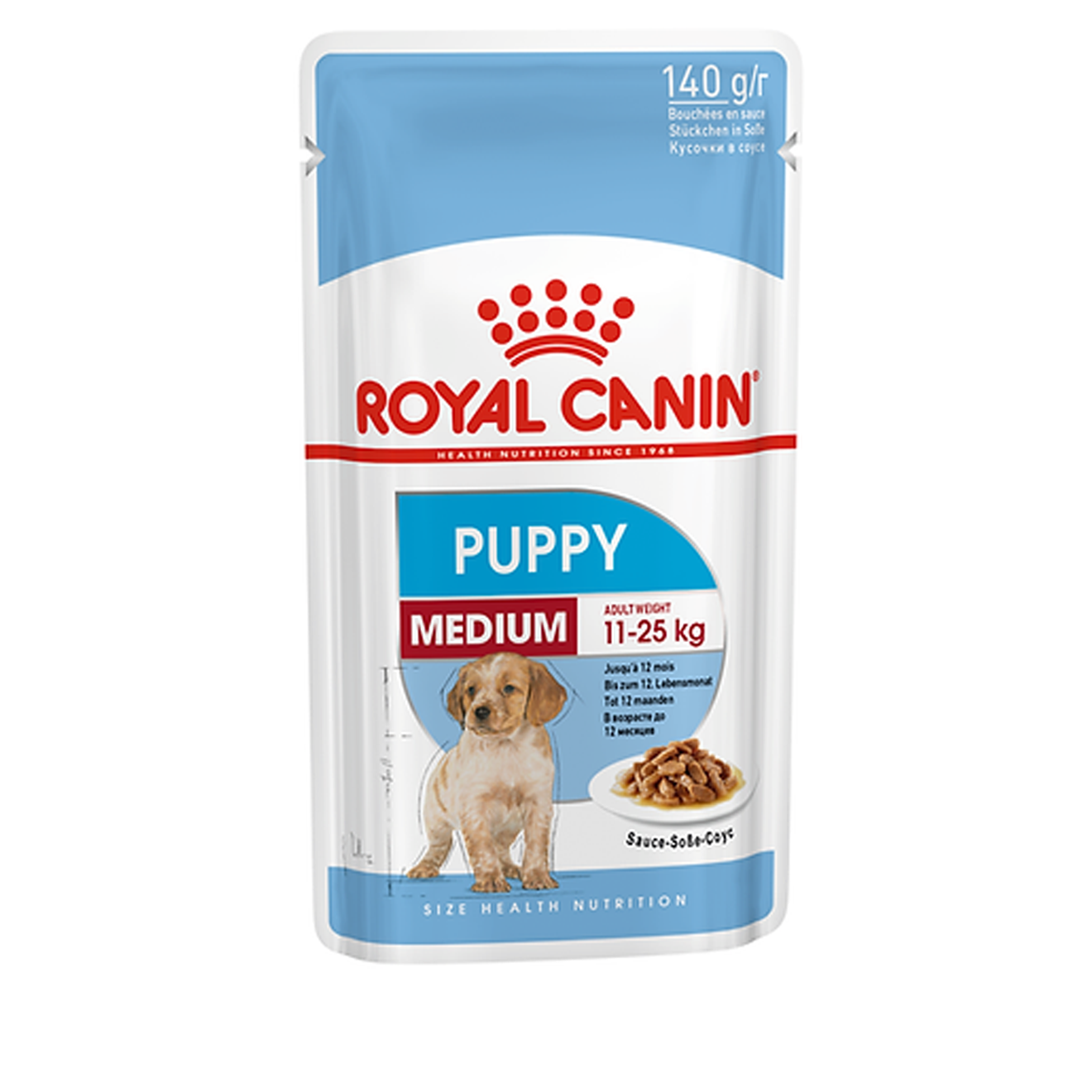 Royal Canin Medium Puppy humide pour chien 140 g Animalerie Petsmart